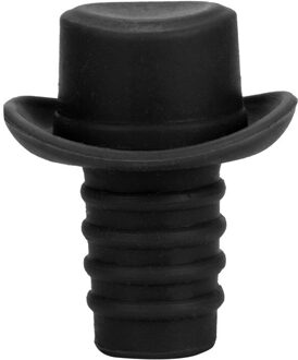 1 Pc Flessenstop Fles Caps Wijn Stopper Familie Bar Behoud Gereedschappen Siliconen Creatieve Hoed Veilig En Gezond