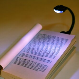 1 Pc Flexibele Clip-On Boek Licht Heldere Led Lamp Boek Leeslamp Kind Student Studie Licht