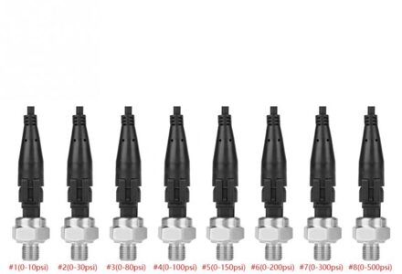 1 PC G1/4in Druk Transducer Druk Transducer Sensor Input 5V Uitgang 0.5-4.5 V/0 -5V voor Water Gas Olie Drukomvormer 0-200 PSI