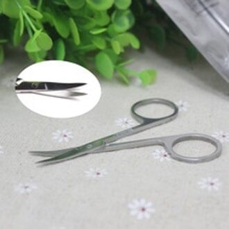 1 PC Gebogen Cuticle Wenkbrauw Schaar Scherpe Hoofd Snijden Manicure Pedicure Rvs Brow Beauty Nail Tool Dode Huid Remover
