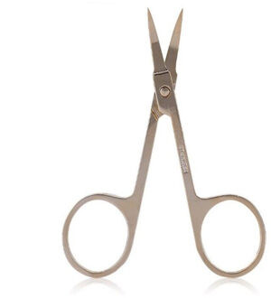 1 pc Gebogen Hoofd Wenkbrauw Schaar Make Trimmer Facial Hair Remover Manicure Schaar Nail Cuticle Tool Make-Up Tool