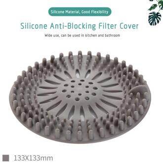 1 Pc Geur Proof Douche Vloer Sifon Putdeksel Gootsteenzeefje Badkamer Water Afvoer Filter Netto Catcher Aanrecht Accessoires Donkergrijs