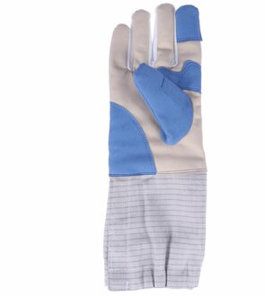 1 Pc Hekwerk Handschoen Dikker Professionele Hekwerk Concurrentie Training Handschoen Sport Mitts-Xs/Rechterhand (Blauw) blauw 3