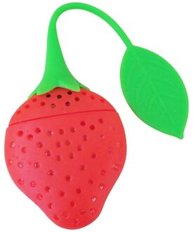 1 Pc Herbal Spice Filter Keuken Gereedschap Aardbei Thee Accessoires Zetgroep Ball Leaf Zeef Strawberry Tas Voor Brouwen Apparaat