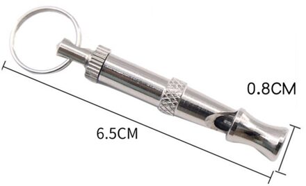 1 Pc Hond Fluitje Om Stop Barking Bark Control Ultrasone Fluit Voor Honden Training Deterrent Fluitje Met Sleutelhanger Hond levert 1stk