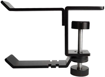 1 Pc Hoofdtelefoon Houder Duurzaam Dubbele Headset Schroef Headsets Clip Houder Voor Bureau