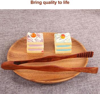 1 Pc Hout Koken Keuken Tang Voedsel Bbq Tool Salade Bacon Steak Brood Cake Houten Clip Thuis Keuken Gebruiksvoorwerp