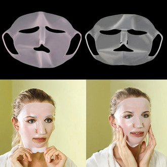 1 Pc Hydrating Mask Waterproof Beauty Face Moisturizing Reusable Whitening Anti-aging Wrinkle Silicone Cove Face Care Tool