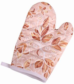 1 Pc Insulated Antislip Handschoen Katoen Ovenwanten Magnetron Glove Heatproof Mitten Keuken Koken Verdikking Oven Mitt A3