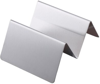 1 Pc Keuken Taco Holder Stand Rvs Taco Rekken Tortilla Houders Metalen Pannenkoek Taco Trays Met Handvatten Voor Grill oven # W