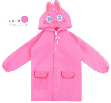 1 PC Kids Regenjas Kinderen Regenjas Regenkleding/Regenpak, Kinder Waterproof Animal Regenjas Roze