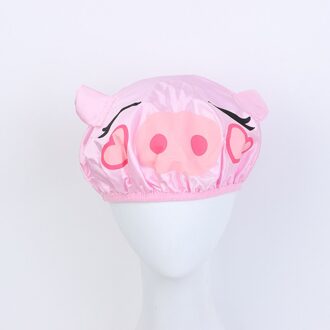 1 Pc Kinderen Cartoon Waterdichte Douche Caps Zwemmen Caps Kapsalon Badkamer Caps pk2