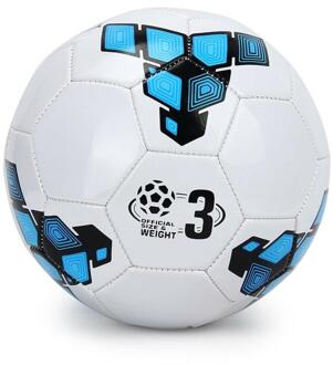 1 Pc Kinderen Voetbal Ballen Voetbal Voetbal Amateur Training Voetbal Maat 3 Machine Voor Voetbal wit