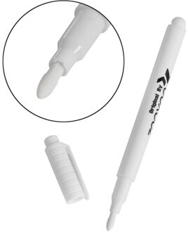 1 Pc Kleur Pen Set Waterdichte Rubberen Permanente Verf Marker Pen Autoband Loopvlak Milieu Band Schilderen Marker stijl 2 wit