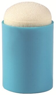 1 Pc Kleur Vinger Spons Dauber Kunst Levert Schilderen Gereedschap Stempelkussen Vinger Diy Journal Dagboek Fotoalbum Decoratie Kaart Maken blauw