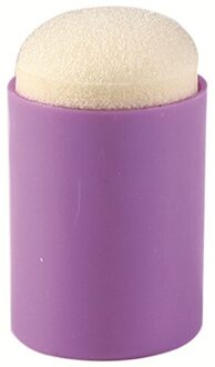 1 Pc Kleur Vinger Spons Dauber Kunst Levert Schilderen Gereedschap Stempelkussen Vinger Diy Journal Dagboek Fotoalbum Decoratie Kaart Maken paars