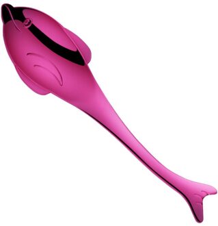 1 PC Kleurrijke Marine Dier Lepel Handvat Ijs Drinken Gereedschap Keuken Gadget Roestvrijstalen Theelepel Servies HX0617 Paars