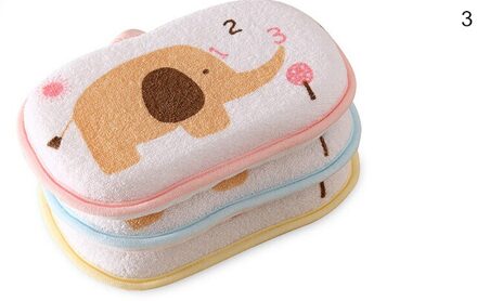 1 Pc Leuke Baby Douche Wrijven Bad Spons Baby Waggel Kids Bad Borstels Katoen Wrijven Body Wash Handdoek Accessoires