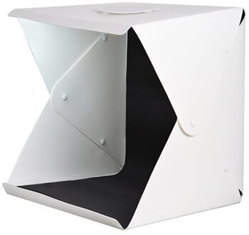 1 Pc Licht Box 2 Kleuren Achtergrond 40Cm Led Fotostudio Verlichting Kubus Tent Voor Web Retailer