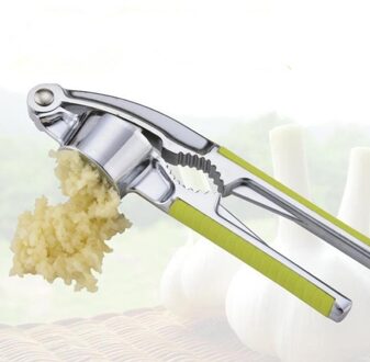 1 PC LONGMING THUIS Rvs Keuken Groente Tool Legering Ginge Crusher Knoflook Persen met Moer Cracker OK 0512
