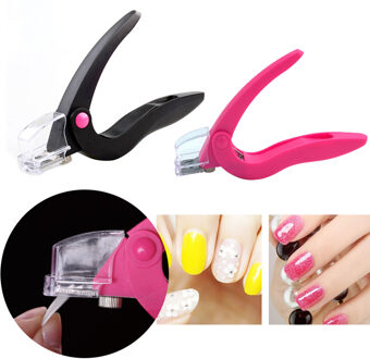 1 PC Luxe Rvs Hoofd Nagelknipper Acryl Gel Franse False Nail Tips Cutter Clipper Nail Care gereedschap