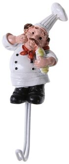 1 Pc Max 2Kg Cartoon Roestvrij Stalen Deur Hanger Haak Krachtige Lijm Muur Houder Hanger Keuken Badkamer Handdoek haak Hanger