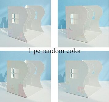 1 Pc Metal Iron Verstelbare Boek Houder Uiteinden Stand Boekensteun Bureau Boekenplank Rek Document Tijdschrift Organisator Briefpapier