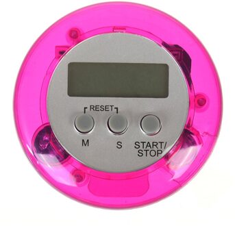 1 PC Mini LCD Digitale Timer Magnetische Running Keuken Countdown Wekker Stopwatch Memory Functie Kookwekker Gereedschap Paars