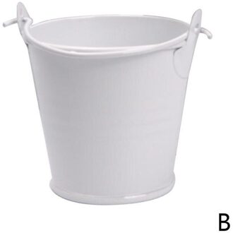 1 Pc Mini Tin Emmer Kleurrijke Blik Plant Ingemaakte Creatieve Bruiloft Thuis Vat Kleur Candy Ambachten Levert Ornamenten Kleine F9O4