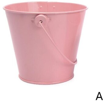 1 Pc Mini Tin Emmer Kleurrijke Blik Plant Ingemaakte Creatieve Bruiloft Thuis Vat Kleur Candy Ambachten Levert Ornamenten Kleine F9O4