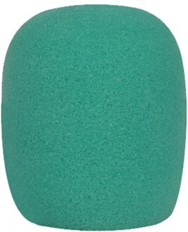1 Pc Mix Kleuren Spons Microfoon Set Vervanging Foam Dj Stage Voorruit Wind Shield Cover Dikke Wasbare groen