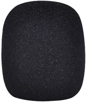 1 Pc Mix Kleuren Spons Microfoon Set Vervanging Foam Dj Stage Voorruit Wind Shield Cover Dikke Wasbare zwart