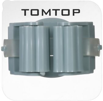 1 Pc Mop Hanger Bezem Houder Sterke Lijm Haken Bezem Grijper Plastic Superlijm Mop Houder Muur Haak Mop Rack Bezem haken Blauw