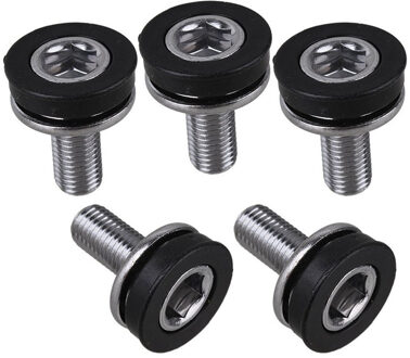 1 Pc Mountainbike Crankstel Bouten Fiets Crankstel Centrale As Bouten Aluminium Schroeven Moeren Crankstel Trapas