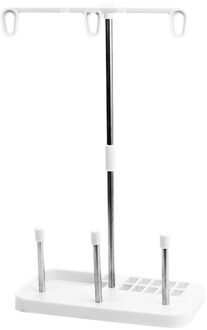 1 Pc Naaigaren Stand Huishoudelijke Universele Duurzaam Plastic 3 Spoelen Stand Draad Houder Voor Serger Naaimachine