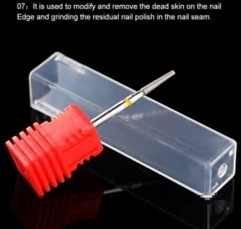 1 Pc Nail Boor Nail Carbite Slijpen Hoofd Elektrische Nail Mills Cutter Voor Nail Boor Machine Nail Art Tool nagel Polijsten 07