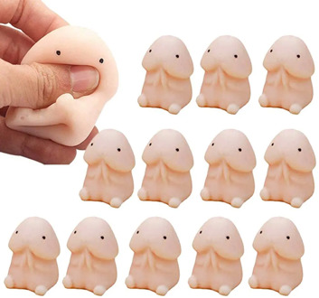 1 pc Newly Dingding Mimi Toy 3D Touch Hand Soft Balls Cute Anti Stress Ball Squeeze Slow Rising Relax Pressure Anti-stress Toys