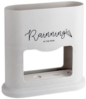 1 Pc Nordic Stijl Paraplubak Rek Paraplu Houder Plastic Organizer Indoor Home Office Decor Opslag grijs