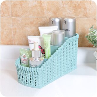 1 Pc Office Plastic Opslag Organisatoren Box Desktop Afwerking Box Cosmetica Puin Case Eenvoudig Organizador De Maquillaje