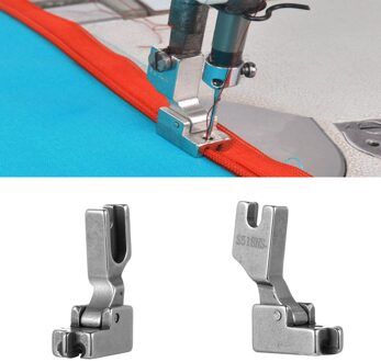 1 PC Onzichtbare Rits Lage Shank Snap Lock Steek Naaimachine Accessoires Rvs Naaien Naaivoet S518NS