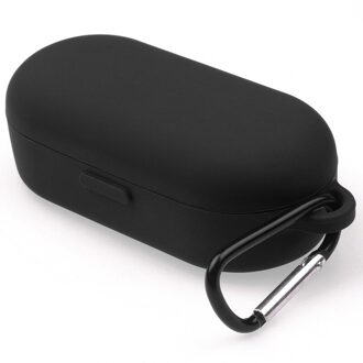 1 Pc Oortelefoon Case Voor-Bose Sport Oordopjes Zachte Siliconen Hoofdtelefoon Covers Tws Bluetooth-Compatibele Draadloze Headsets zwart