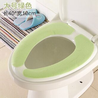 1 pc Pasta Wc Mat Universele Waterdichte Toilet Seat Cover M groen