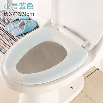 1 pc Pasta Wc Mat Universele Waterdichte Toilet Seat Cover S blauw