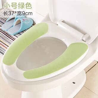 1 pc Pasta Wc Mat Universele Waterdichte Toilet Seat Cover S groen