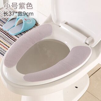 1 pc Pasta Wc Mat Universele Waterdichte Toilet Seat Cover S paars
