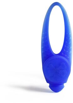 1 Pc Pet Led Hanger Veiligheid Flashing Glow Light Knipperende Led Kraag Hanger Voor Pet Dog Puppy 8X2.5cm blauw