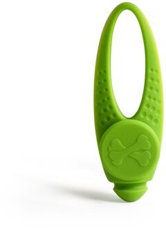 1 Pc Pet Led Hanger Veiligheid Flashing Glow Light Knipperende Led Kraag Hanger Voor Pet Dog Puppy 8X2.5cm groen