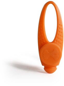 1 Pc Pet Led Hanger Veiligheid Flashing Glow Light Knipperende Led Kraag Hanger Voor Pet Dog Puppy 8X2.5cm oranje