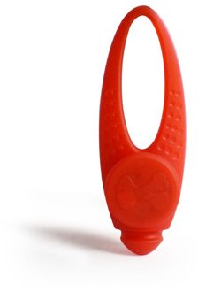 1 Pc Pet Led Hanger Veiligheid Flashing Glow Light Knipperende Led Kraag Hanger Voor Pet Dog Puppy 8X2.5cm rood