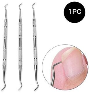 1 Pc Professionele Ingegroeide Teen Nail Lifter Bestand Correctie Tool Dual Double Ended Zijdige Pedicure Tool Voet Nail Care